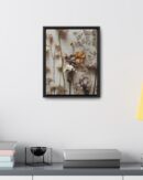Framed Canvas  Wildflower Floral Wall Art