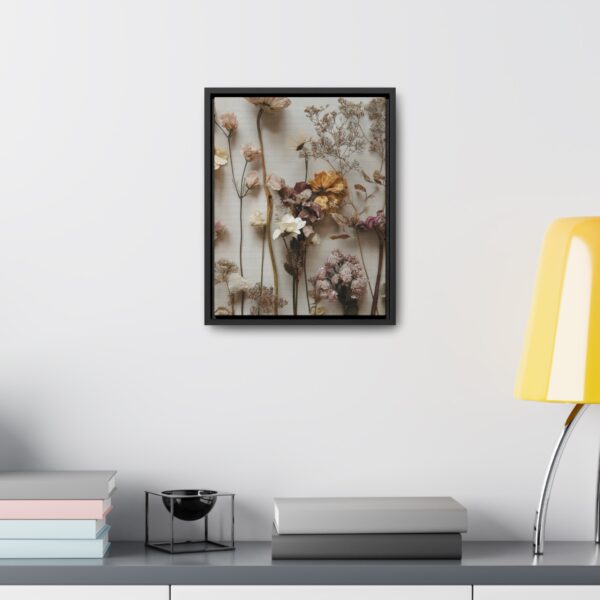 Framed Canvas  Wildflower Floral Wall Art