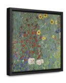 Fleur Jardin by Gustav Klimt Poster
