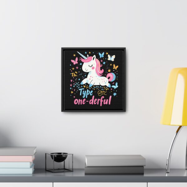 Type One-Derful Unicorn Framed Poster