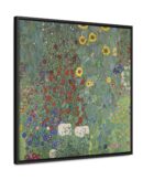Fleur Jardin by Gustav Klimt Poster