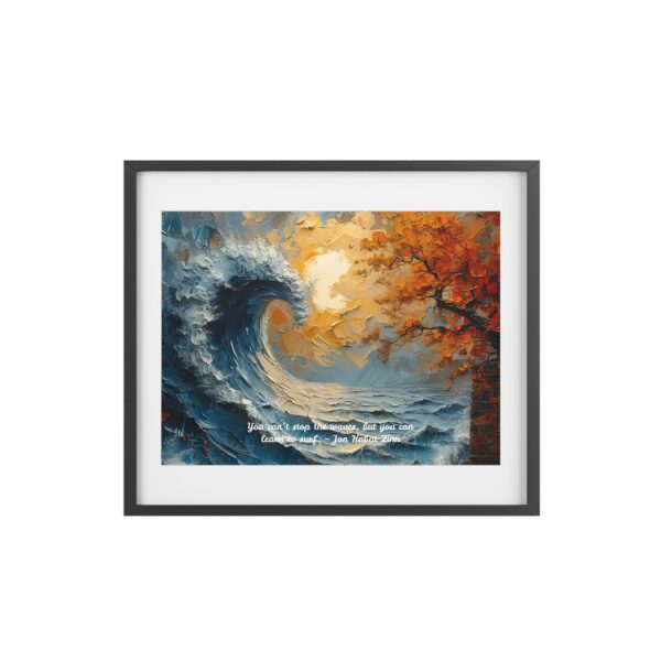 Abstract Sunset Landscape Ocean Oil Painting