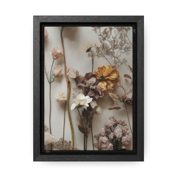 Framed Canvas  Wildflower Floral Wall Art