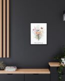 Personalized Birth Flower Family Bouquet Print