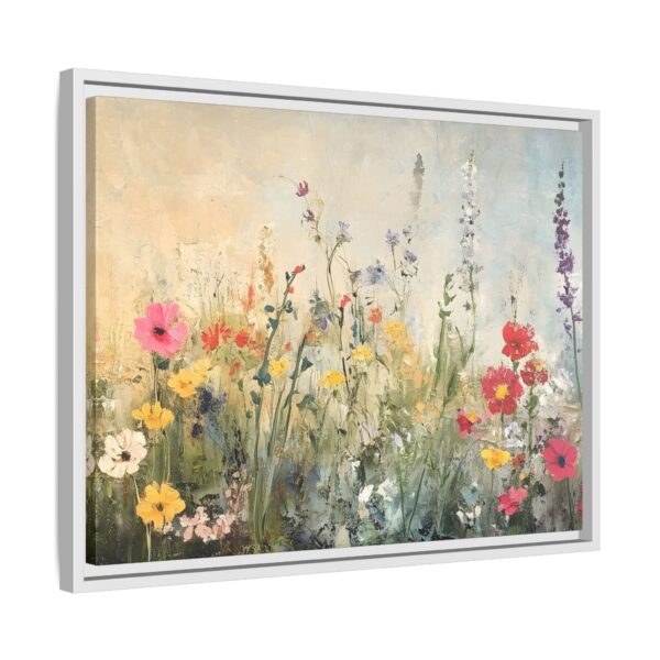 Wildflower Field Oil painting Landscape