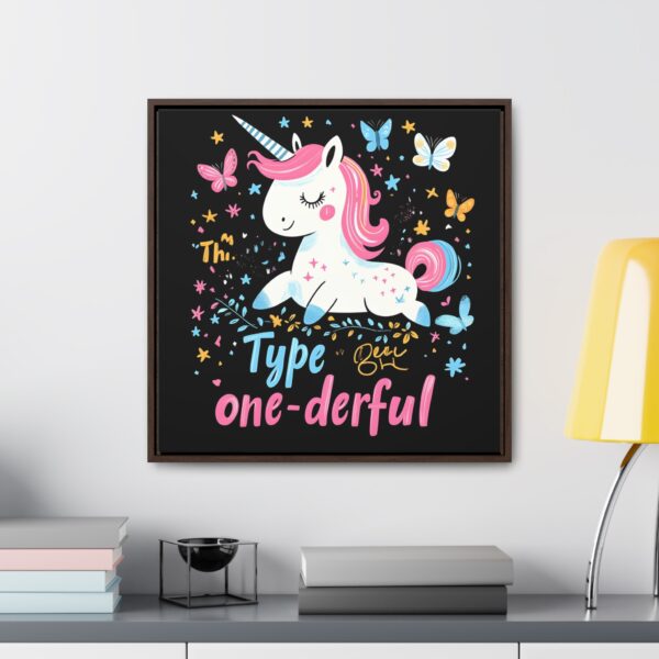 Type One-Derful Unicorn Framed Poster