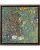 Fleur Jardin by Gustav Klimt Poster