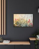 Wildflower Field Oil painting Landscape