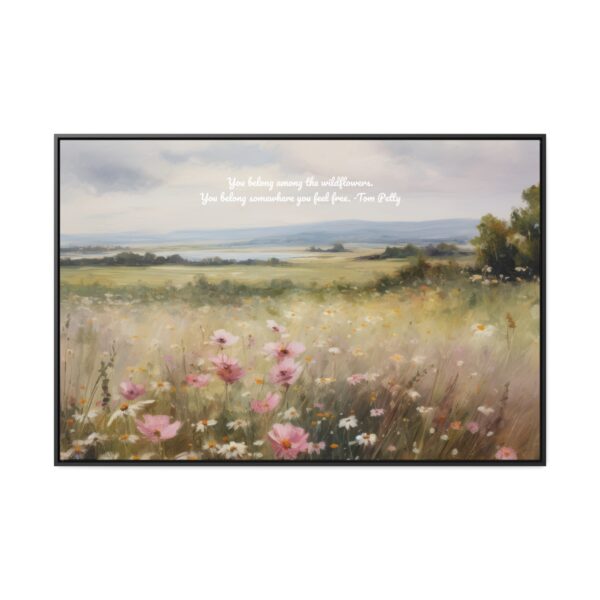 Copy of Copy of Wildflower Field Oil Painting Landscape Wall Art