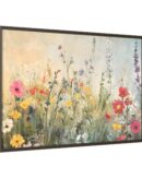 Wildflower Field Oil painting Landscape