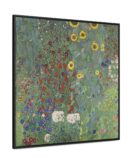 Fleur Jardin by Gustav Klimt Poster