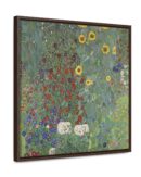 Fleur Jardin by Gustav Klimt Poster