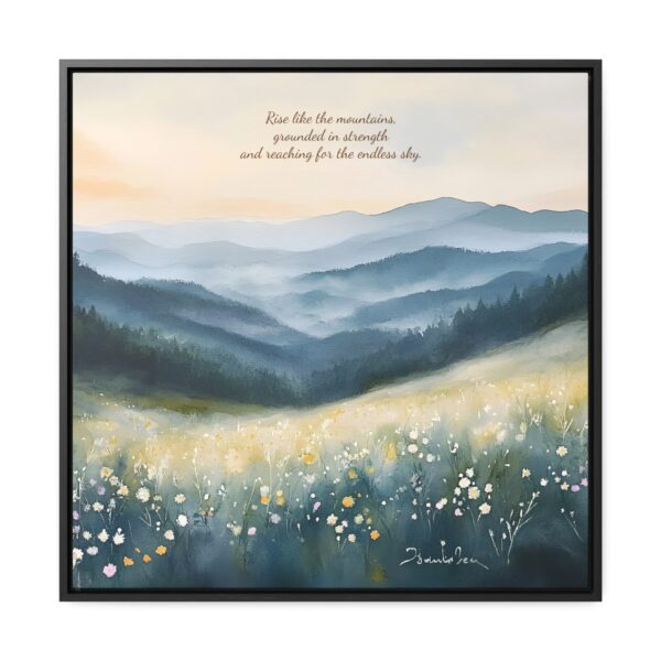 Watercolor of Spring Flowers in the Smoky Mountains