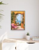 Henri Matisse Framed Canvas Open window
