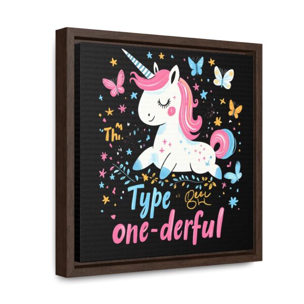 Type One-Derful Unicorn Framed Poster