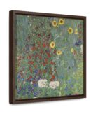 Fleur Jardin by Gustav Klimt Poster