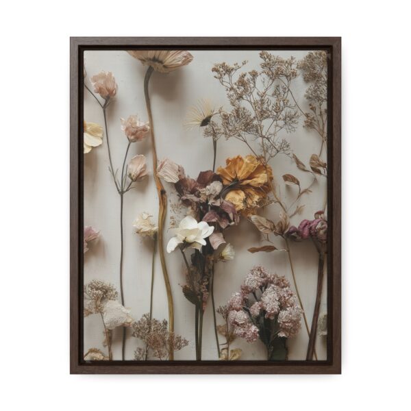 Framed Canvas  Wildflower Floral Wall Art