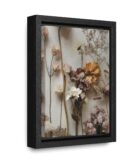 Framed Canvas  Wildflower Floral Wall Art