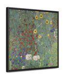 Fleur Jardin by Gustav Klimt Poster