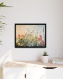 Wildflower Field Oil painting Landscape