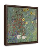 Fleur Jardin by Gustav Klimt Poster