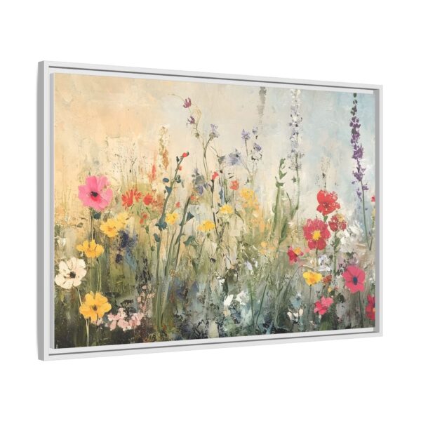 Wildflower Field Oil painting Landscape