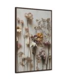 Framed Canvas  Wildflower Floral Wall Art