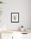 Personalized Birth Flower Family Bouquet Print