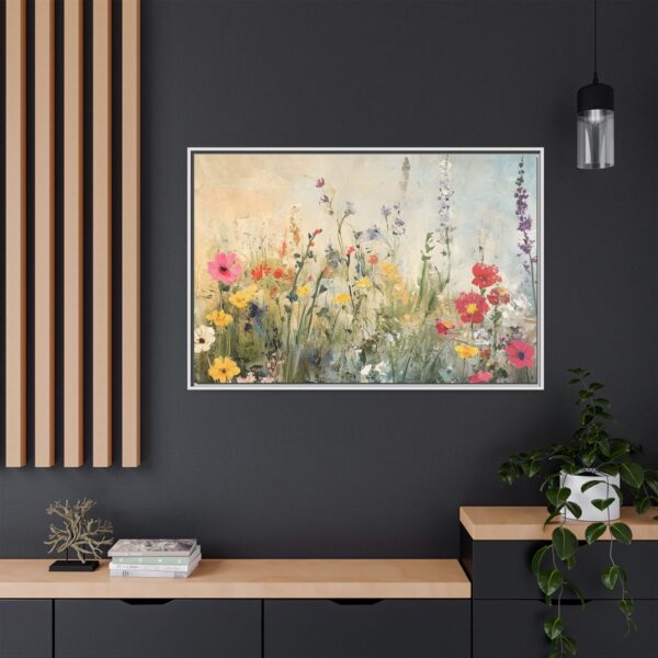 Wildflower Field Oil painting Landscape