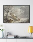 Autumn Quote Wall Art, Christmas Art