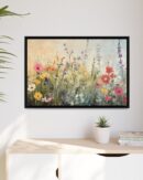 Wildflower Field Oil painting Landscape