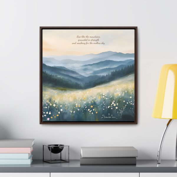 Watercolor of Spring Flowers in the Smoky Mountains