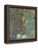 Fleur Jardin by Gustav Klimt Poster