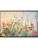 Wildflower Field Oil painting Landscape