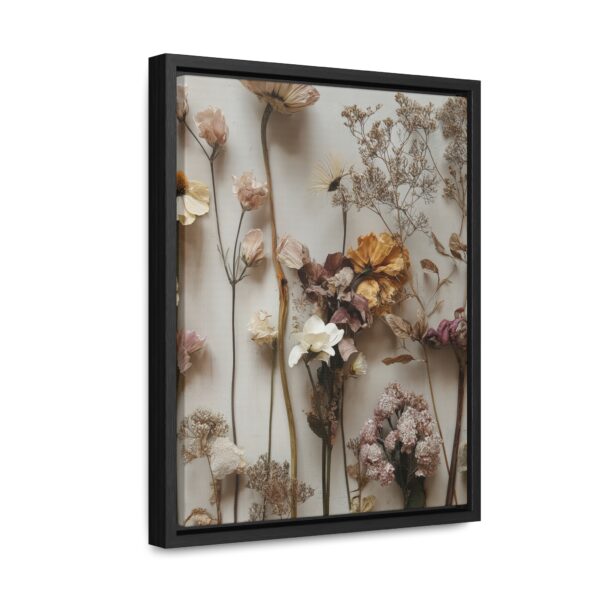 Framed Canvas  Wildflower Floral Wall Art