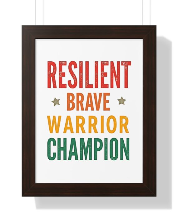 Positive Affirmation Poster for Kids – Uplifting Nursery Decor for Boys & Girls' Rooms