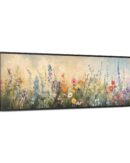 Oil Painting Floral Rustic Farmhouse TV Wall Art