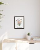 Personalized Birth Flower Family Bouquet Print