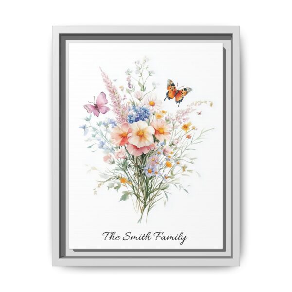 Personalized Birth Flower Family Bouquet Print