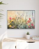 Wildflower Field Oil painting Landscape