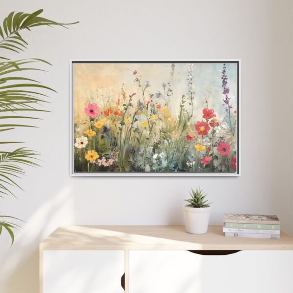 Wildflower Field Oil painting Landscape