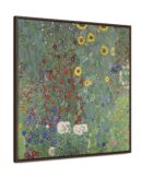 Fleur Jardin by Gustav Klimt Poster