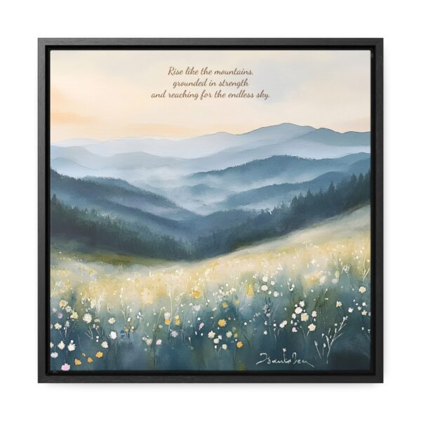 Watercolor of Spring Flowers in the Smoky Mountains