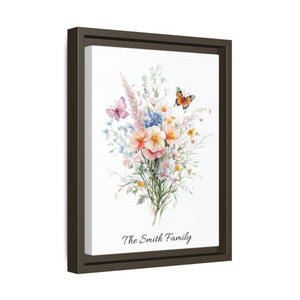 Personalized Birth Flower Family Bouquet Print