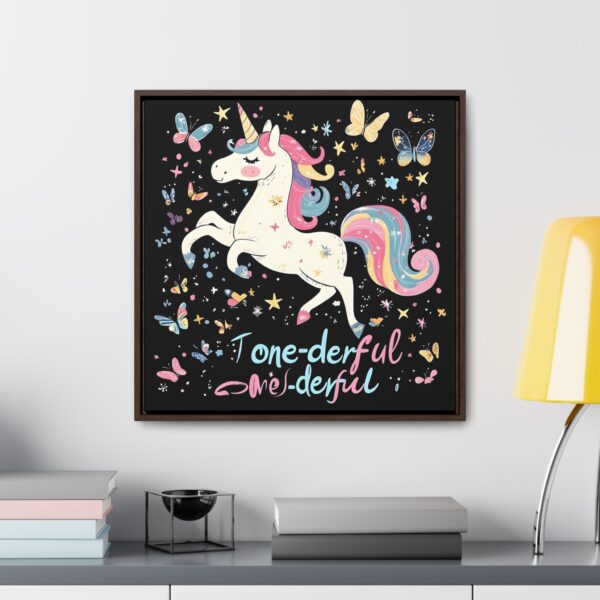 Unicorn Diabetes Wall Art, Rainbow Wall Art