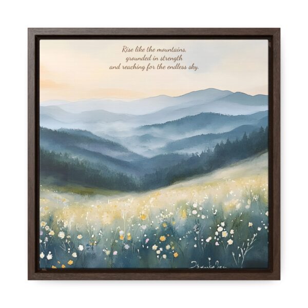 Watercolor of Spring Flowers in the Smoky Mountains