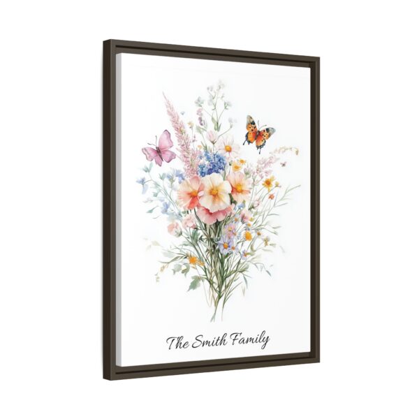 Personalized Birth Flower Family Bouquet Print