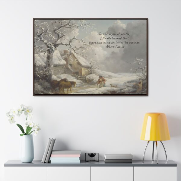 Autumn Quote Wall Art, Christmas Art