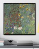 Fleur Jardin by Gustav Klimt Poster