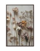 Framed Canvas  Wildflower Floral Wall Art